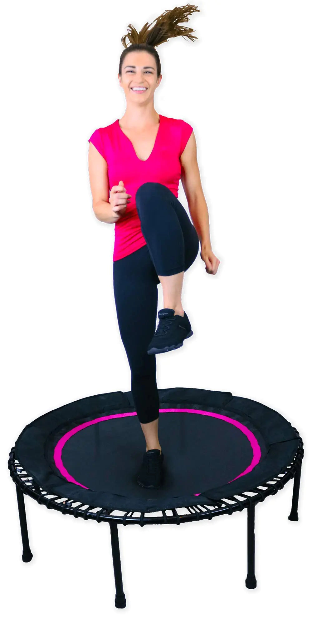 Mini Trampoline Rebounder - Low-Impact Cardio for Adults & Kids