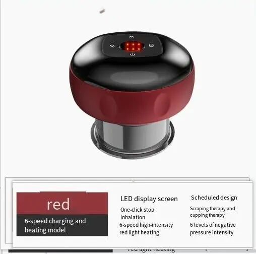 Heating Cupping Therapy Set - Electric Massage Cups for Pain Relief