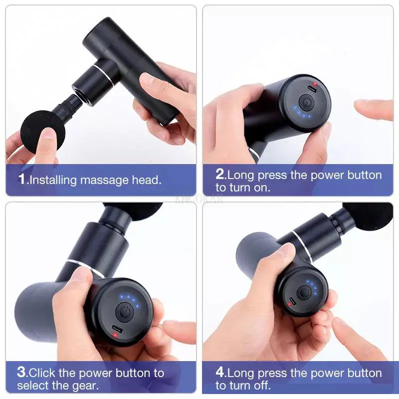 Mini Massage Gun - Portable Muscle Relief & Recovery Tool