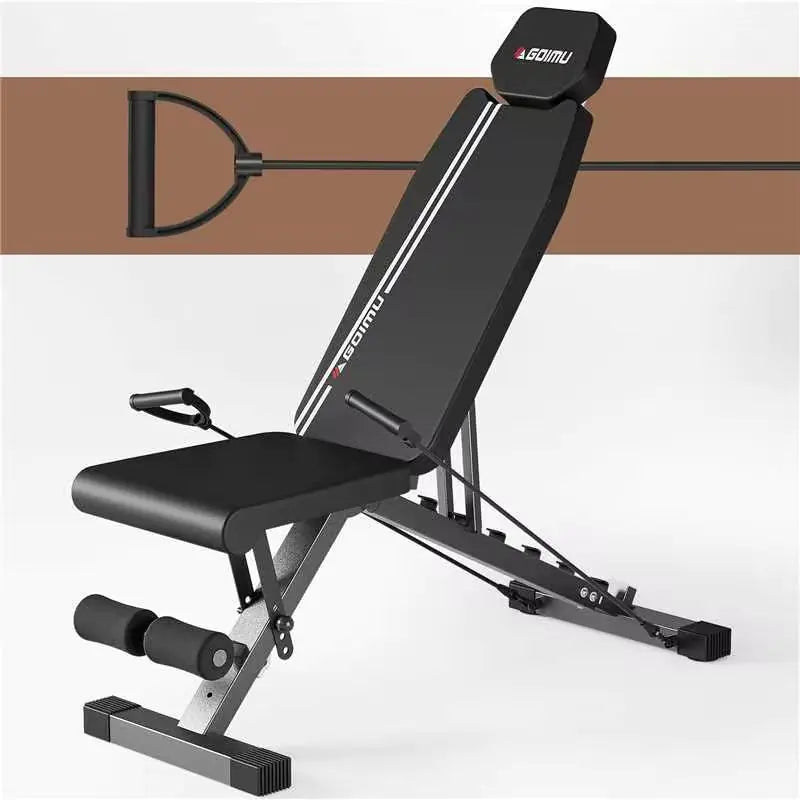 Adjustable Weight Bench for Home Gym - 6 Position Foldable Workout Bench