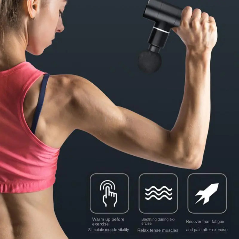 Mini Massage Gun - Portable Muscle Relief & Recovery Tool