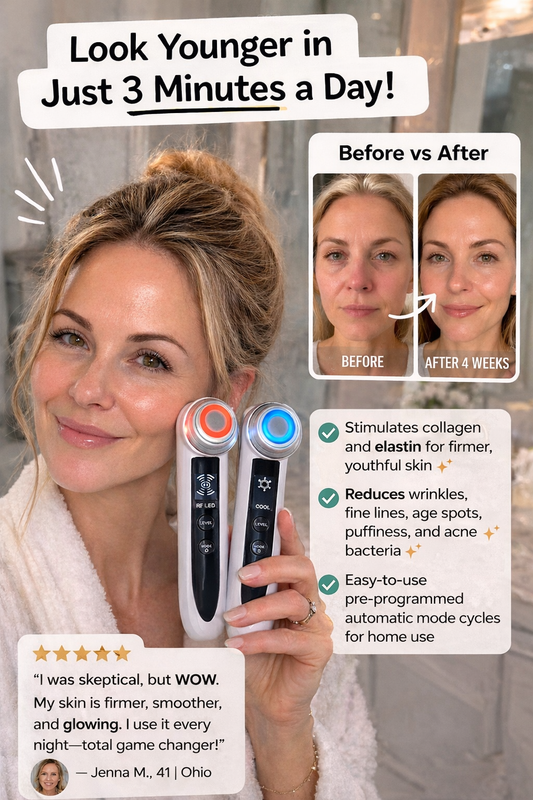 5 Mode Facial Therapy Device for Skin Rejuvenation & Tightening